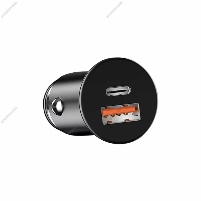 Автомобільний зарядний пристрій WiWU PC200 Car Charger Black