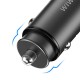 Автомобільний зарядний пристрій WiWU PC200 Car Charger Black