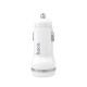 Автомобільний зарядний пристрій Hoco Z27 Lightning cable 2USB 2.4A White