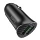 Автомобільний зарядний пристрій Hoco Z39 Farsighted QC3.0 + Micro USB cable 18W Black