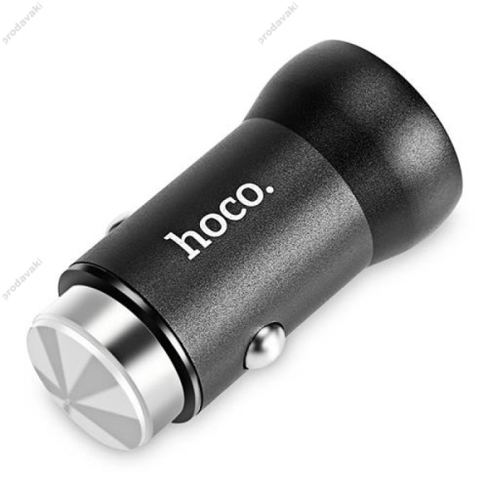 Автомобільний зарядний пристрій Hoco Z4 1USB Fast Charge 2.0 2.1A Black