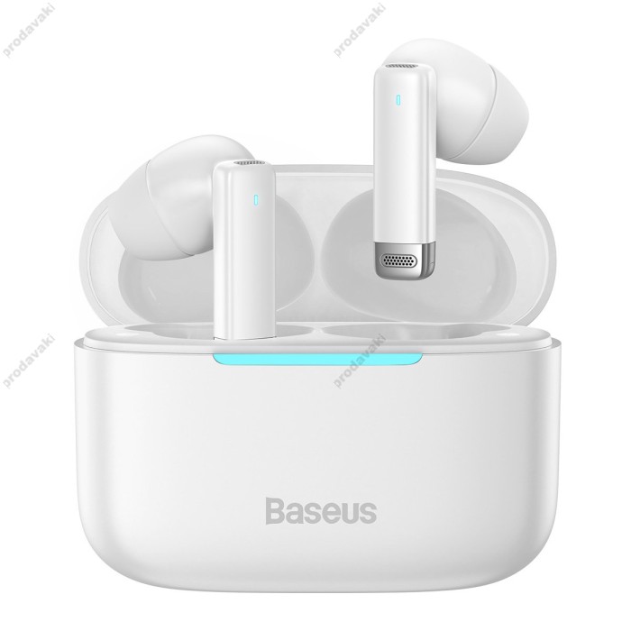 Бездротові Bluetooth навушники Baseus Bowie E9 True Wireless Earphones BT 5.3 White NGTW120002