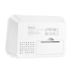 Цифровий термометр гігрометр Hoco HX44 Indoor digital alarm clock with thermometer White