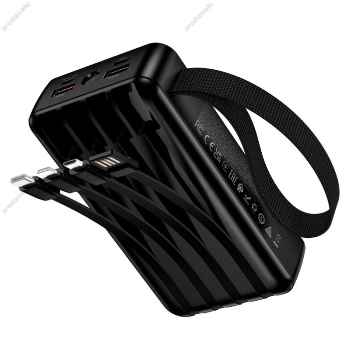Повербанк портативний акумулятор Power bank Hoco J173 Jingyao 22.5W 20000 mAh Black
