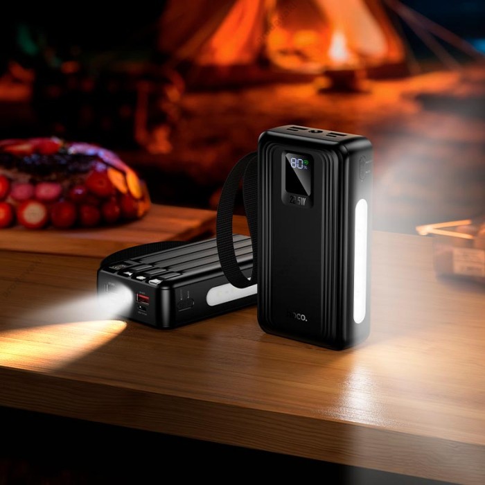 Повербанк портативний акумулятор Power bank Hoco J173 Jingyao 22.5W 20000 mAh Black