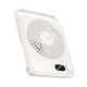 Портативний вентилятор HOCO HX607 slim desktop fan 100 Levels White