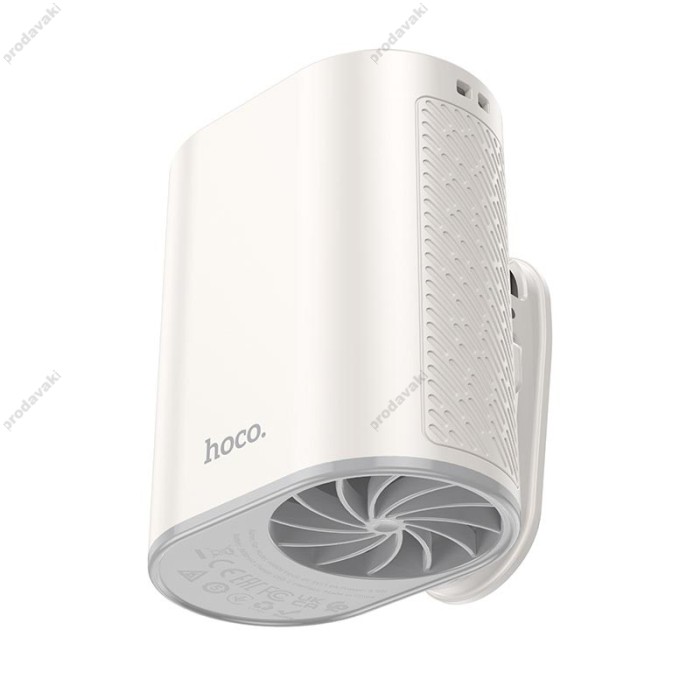 Портативний вентилятор HOCO HX609 portable fan 100 Levels White