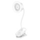 Портативний вентилятор HOCO HX610 clip mount fan 3 Levels White