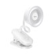 Портативний вентилятор HOCO HX610 clip mount fan 3 Levels White