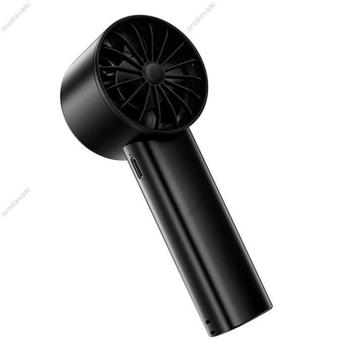 Портативний вентилятор HOCO HX600 handheld fan 3 Levels Black