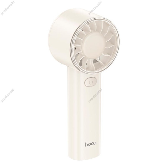 Портативний вентилятор HOCO HX600 handheld fan 3 Levels White