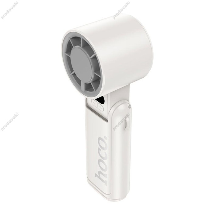 Портативний вентилятор HOCO HX603 handheld fan White