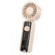 Портативний вентилятор HOCO HX602 transparent portable fan 100 Levels Beige