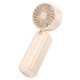 Портативний вентилятор HOCO HX602 transparent portable fan 100 Levels Beige