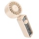 Портативний вентилятор HOCO HX602 transparent portable fan 100 Levels Beige