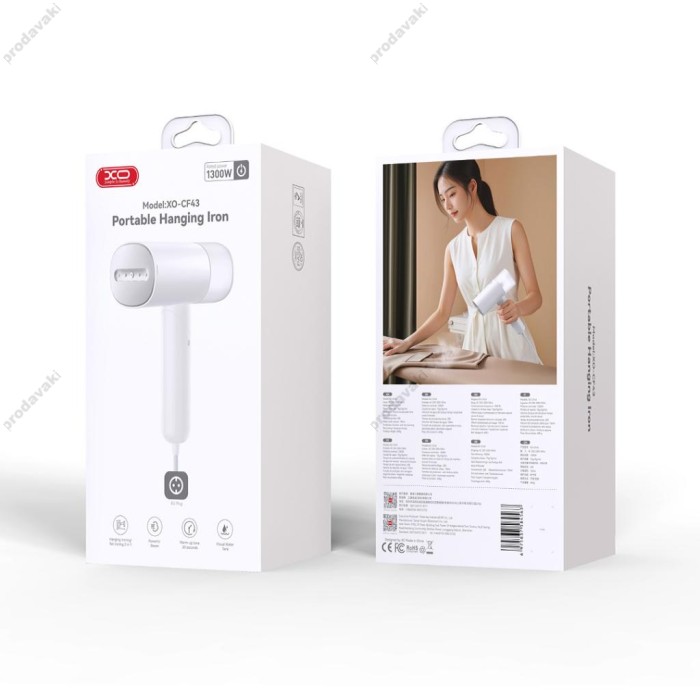 Відпарювач XO CF43 Portable Hanging Iron 1300W White