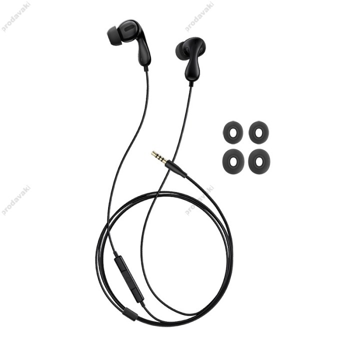 Дротові навушники Baseus Encok HZ20 Wired Earphones 3.5mm Black A00171500113-00
