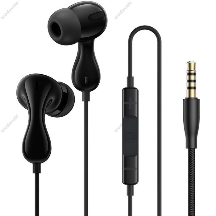 Дротові навушники Baseus Encok HZ20 Wired Earphones 3.5mm Black A00171500113-00