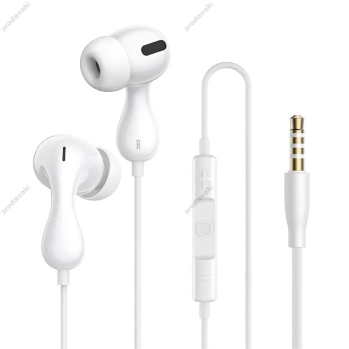 Дротові навушники Baseus Encok HZ20 Wired Earphones 3.5mm White A00171500213-00