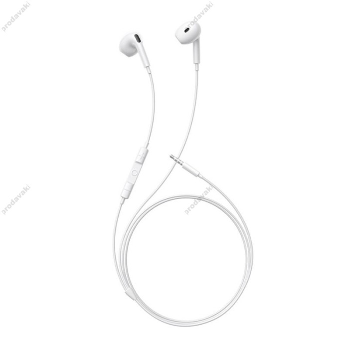 Дротові навушники Baseus Encok HZ19 Wired Earphones 3.5mm White A00182301213-00