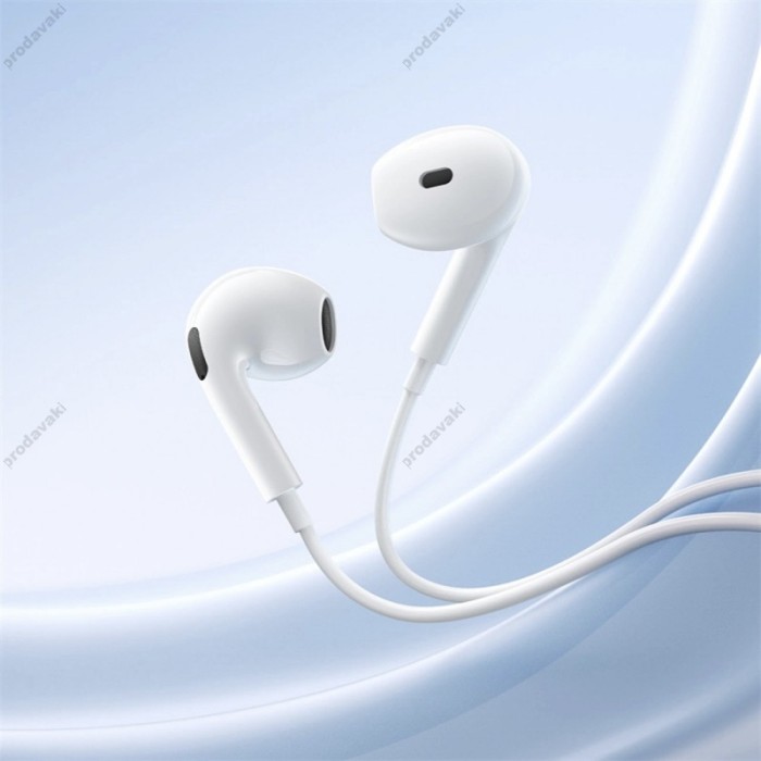 Дротові навушники Baseus Encok HZ19 Wired Earphones 3.5mm White A00182301213-00