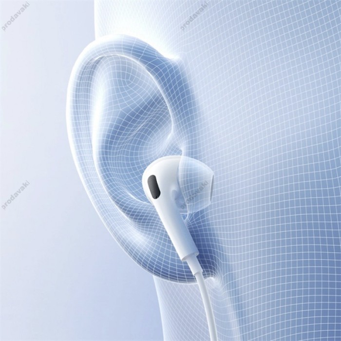 Дротові навушники Baseus Encok HZ19 Wired Earphones 3.5mm White A00182301213-00