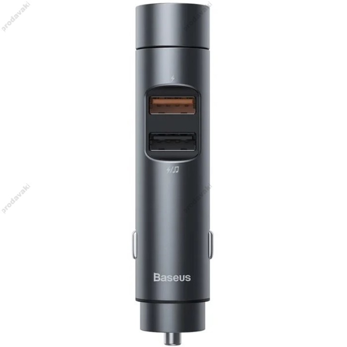 FM - трансмітер Baseus Energy Column Car Wireless MP3 Charger 18W (CCNLZ-C0G)