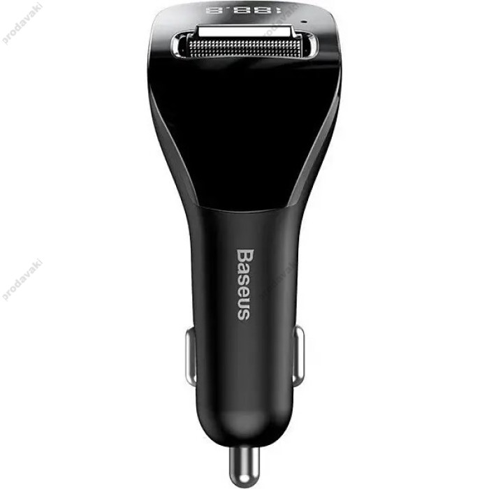 FM - трансмітер Baseus F40 Streamer AUX Bluetooth 5.0 MP3 Dual-USB 3А (CCF40-01)
