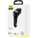 FM - трансмітер Baseus F40 Streamer AUX Bluetooth 5.0 MP3 Dual-USB 3А (CCF40-01)