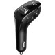 FM - трансмітер Baseus F40 Streamer AUX Bluetooth 5.0 MP3 Dual-USB 3А (CCF40-01)