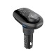FM - трансмітер HOCO E45 Happy route Bluetooth Black