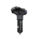 FM - трансмітер HOCO E45 Happy route Bluetooth Black