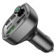 FM - трансмітер Borofone BC48 Broad car BT FM transmitter 18W Black