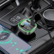 FM - трансмітер Borofone BC48 Broad car BT FM transmitter 18W Black