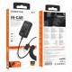 FM - трансмітер Borofone BC49 June car BT FM transmitter Black