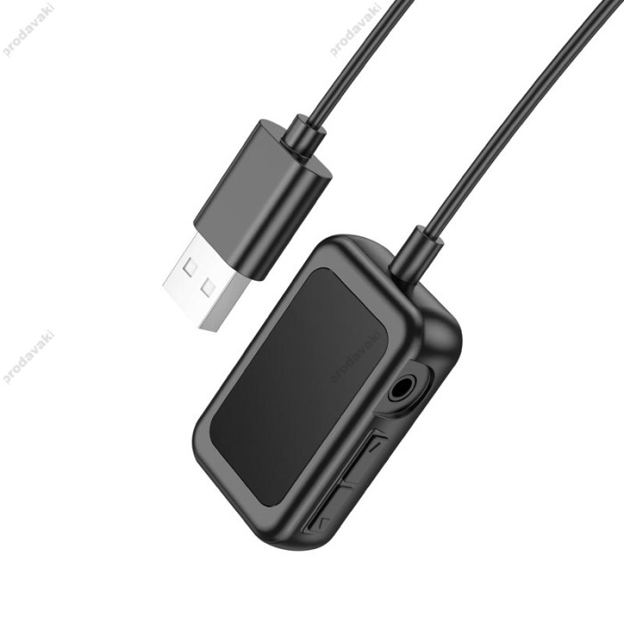 FM - трансмітер Borofone BC49 June car BT FM transmitter Black