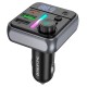 FM - трансмітер Borofone BC50 Ascenso car BT FM transmitter 38W Black