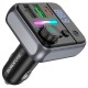 FM - трансмітер Borofone BC50 Ascenso car BT FM transmitter 38W Black
