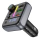 FM - трансмітер Borofone BC50 Ascenso car BT FM transmitter 38W Black