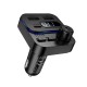 FM - трансмітер Borofone BC61 Ocean car BT FM transmitter 45W Black
