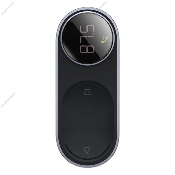 FM - трансмітер Baseus Solar Car Wireless MP3 Player Black (CDMP000001)