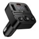 FM - трансмітер HOCO E87 Delta with Bluetooth 35W Black
