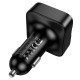 FM - трансмітер HOCO E87 Delta with Bluetooth 35W Black