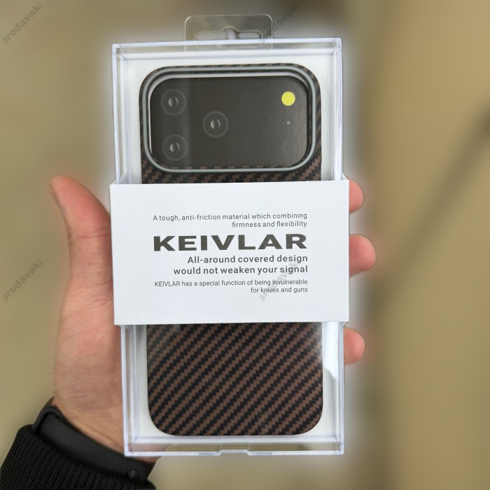 Чохол K-Doo kevlar для iPhone 18 Pro Max Brown
