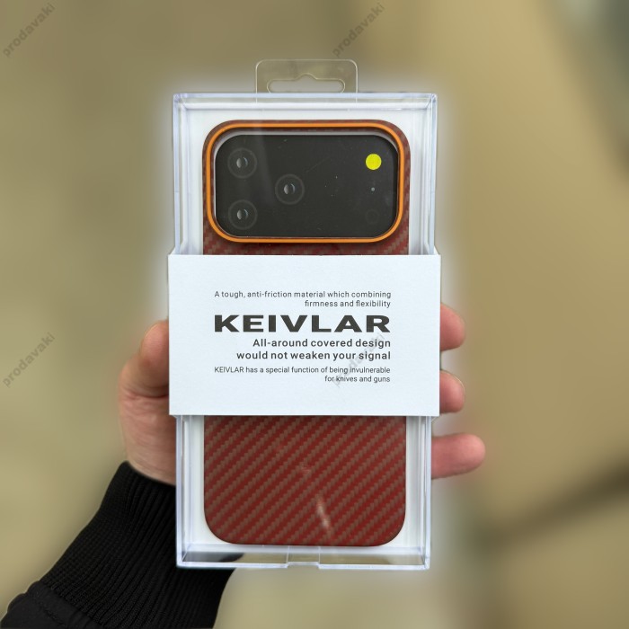 Чохол K-Doo kevlar для iPhone 17 Pro Orange