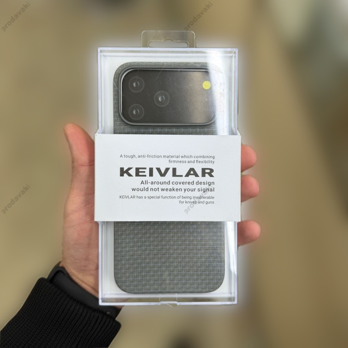 Чохол K-Doo kevlar для iPhone 17 Pro Titanium Grey