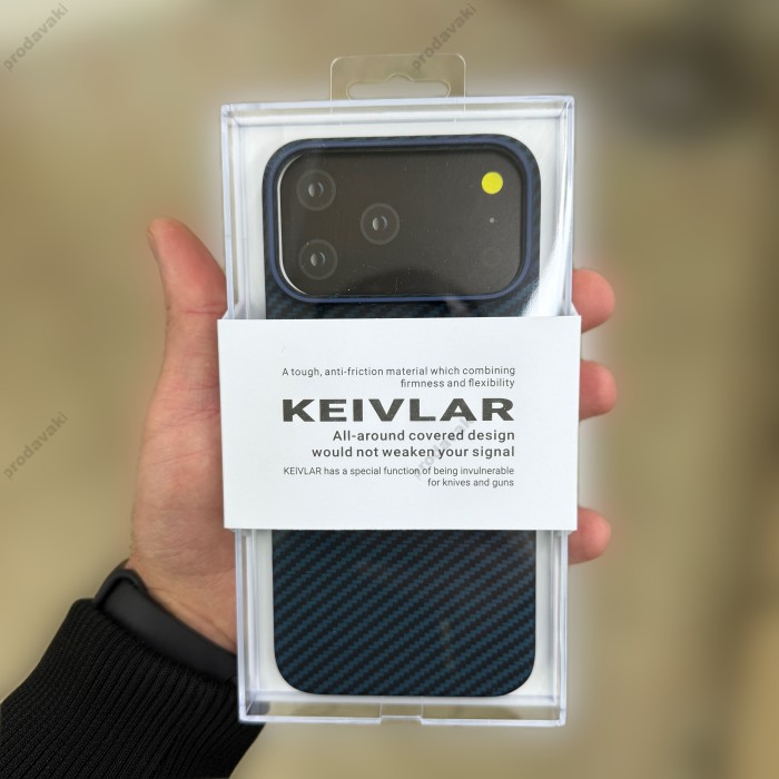 Чохол K-Doo kevlar для iPhone 17 Pro Blue