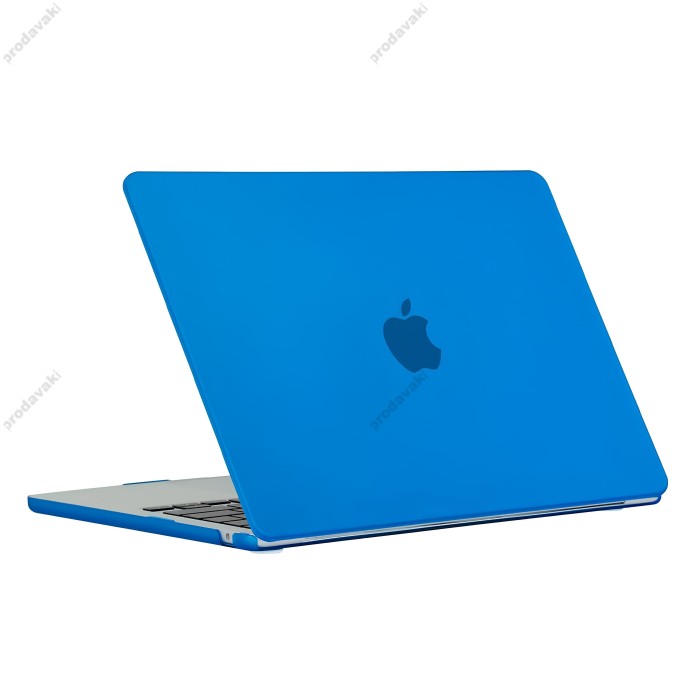 Чохол накладка HardShell Case для MacBook New Pro 15" (2016/2017/2018/2019) Матовий Blue