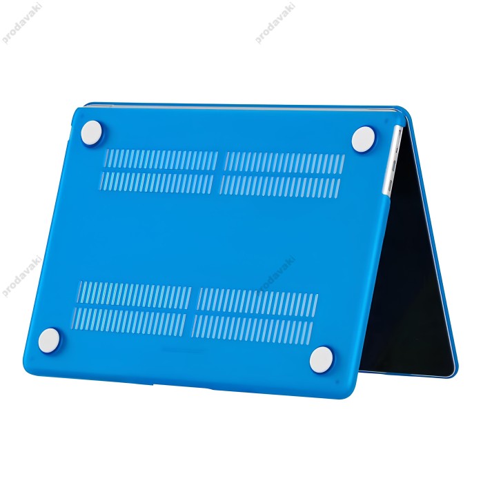 Чохол накладка HardShell Case для MacBook New Pro 15" (2016/2017/2018/2019) Матовий Blue