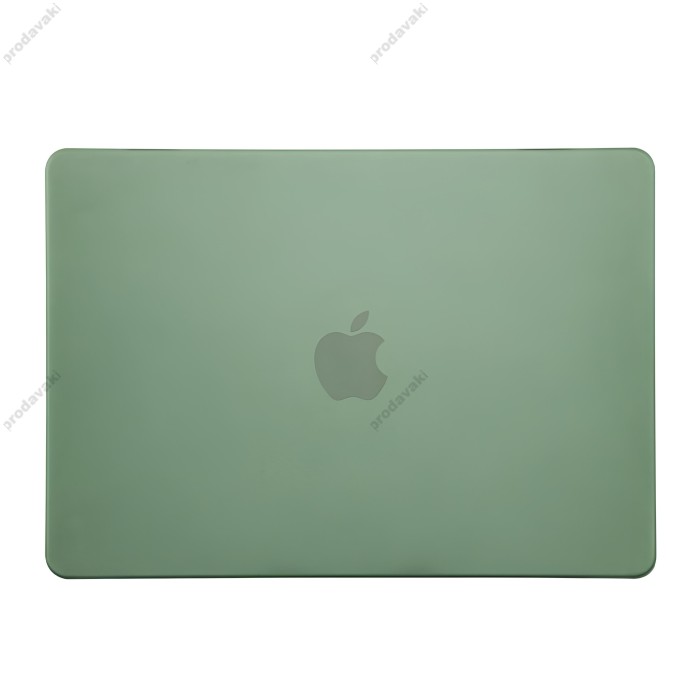 Чохол накладка HardShell Case для MacBook New Air 15.3 2023-2026 M2/M3/M4/M5 Матовий Cyprus Green